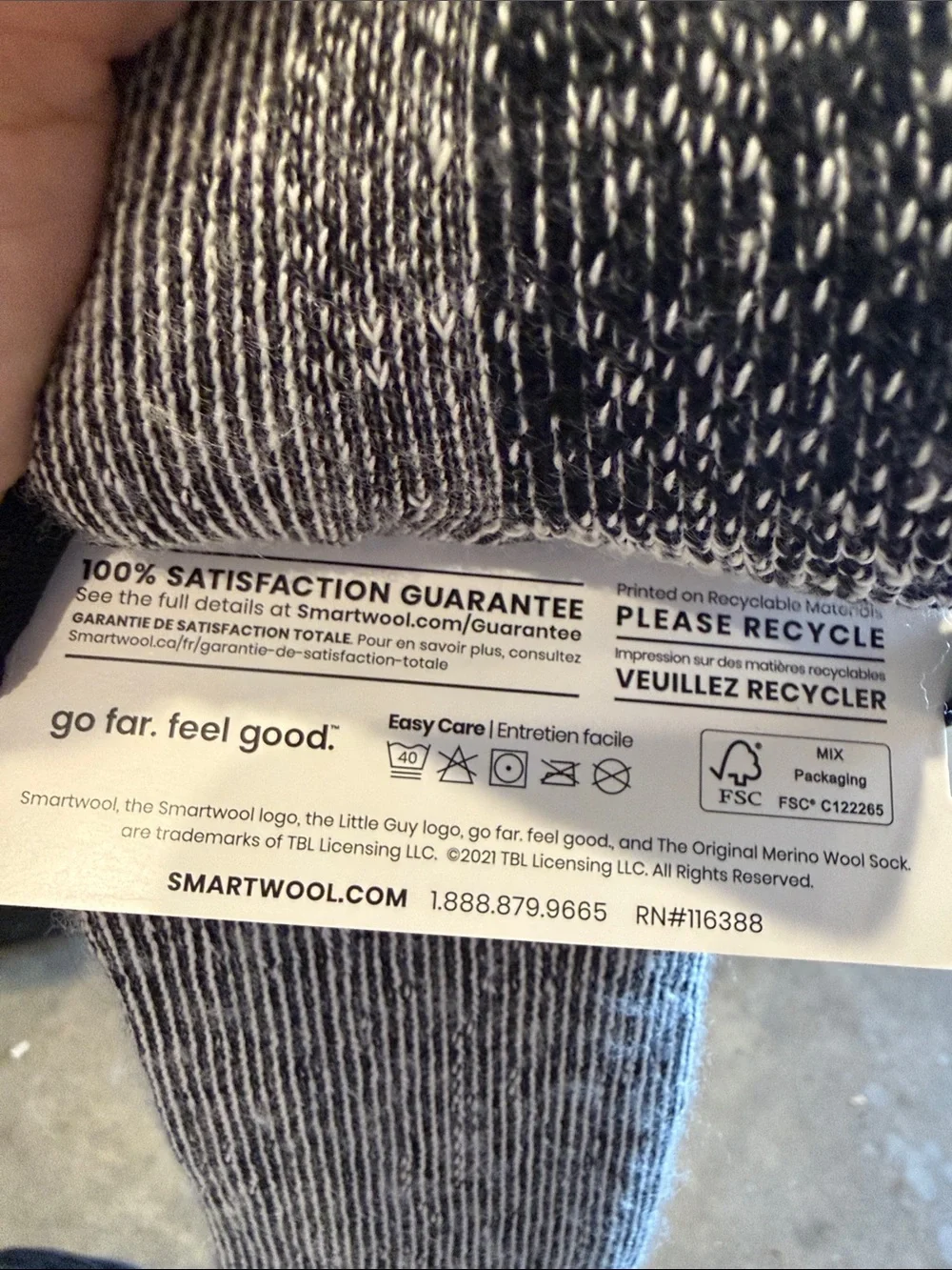 Smartwool soft heathered